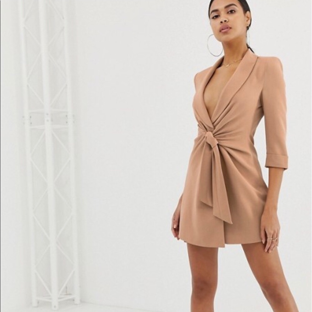 ASOS Blazer Tie Dress